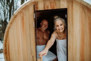 Zima – czas na saunę - gdy na dworze zimno, warto się wypocić
